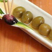 オリーブ柄ほそなが皿