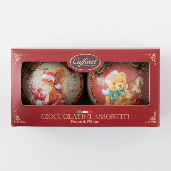 クリスマスオーナメント2缶セット【カファレル】【チョコレート】